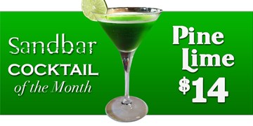 Sandbar Cocktail of the Month - April 2015