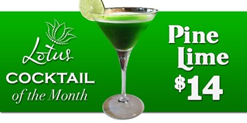 Lotus Cocktail of the Month - April 2015